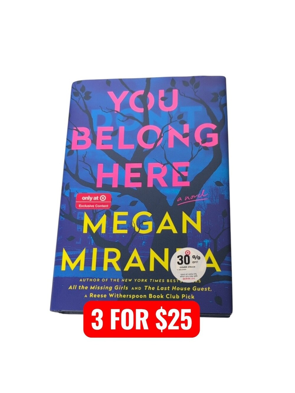 You Belong Here by Megan Miranda Hardback